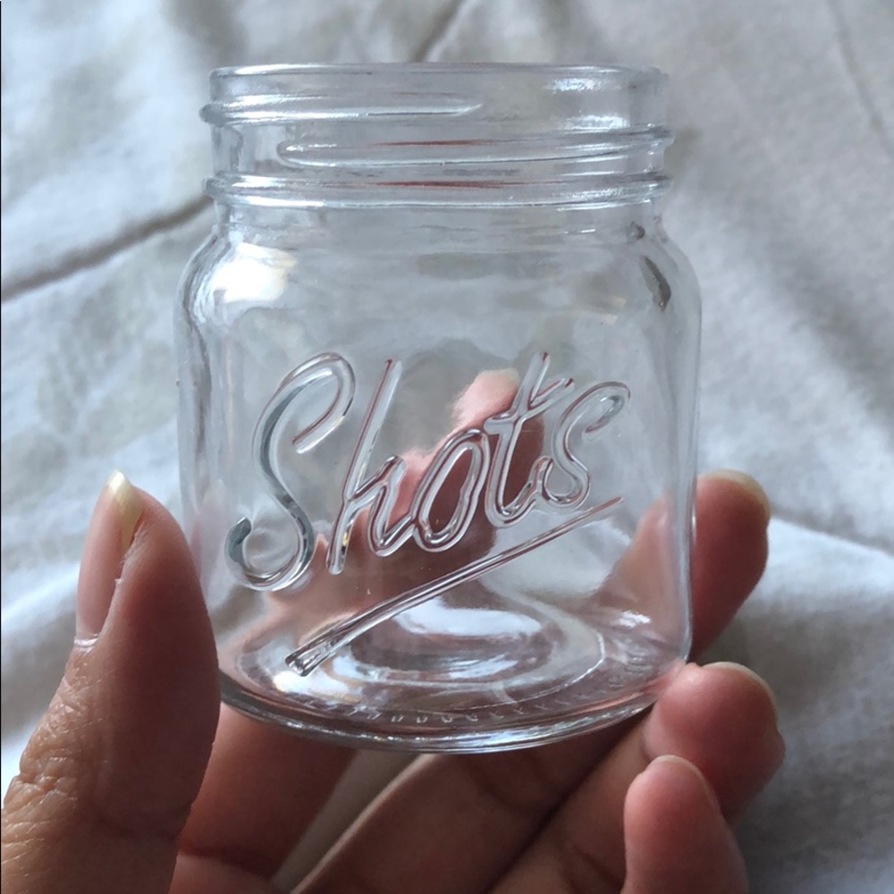 3 mason jar shot glasses